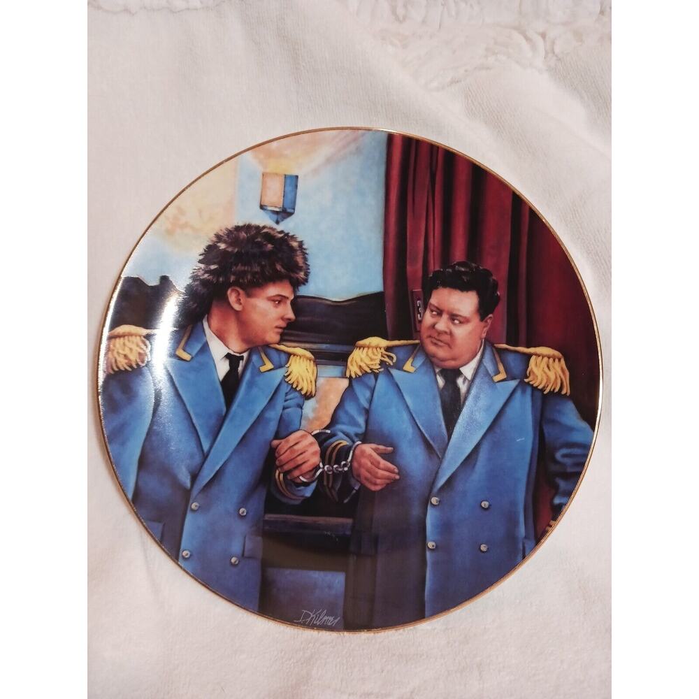 JACKIE GLEASON Hamilton Collection The Only way to Travel Hamilton Plate 3526A